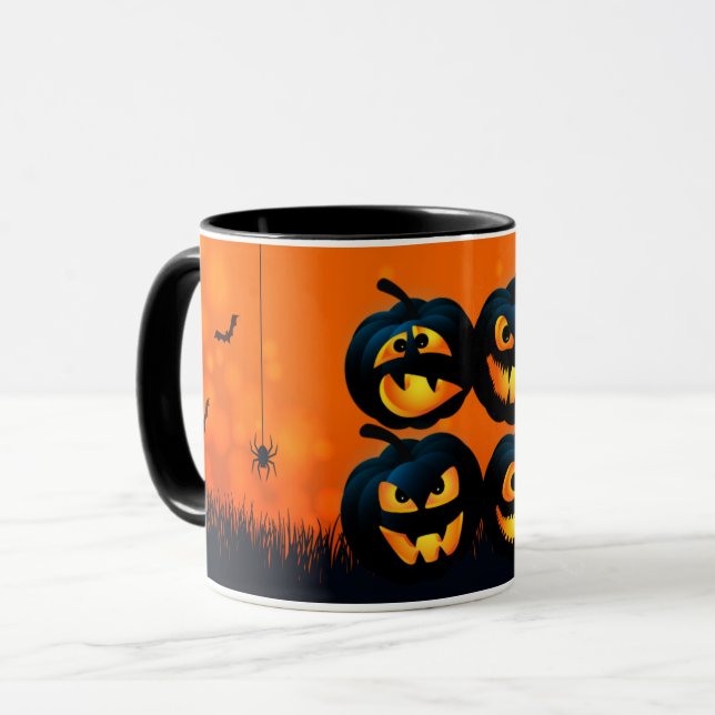 design de caneca de Halloween fofa (Frente Esquerda)