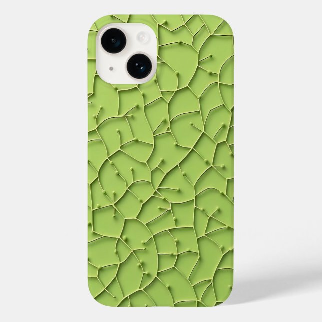 Design de capa de iPhone Light Green Fresh Look (Verso)