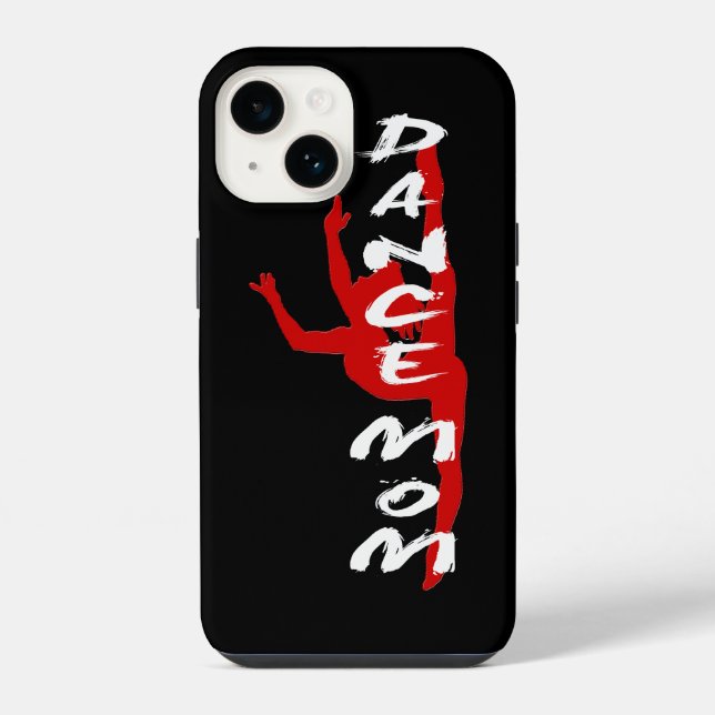 Design de capa de iPhone para Mãe de Dança Fofa (Verso)