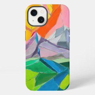 Design de capa de telefone de  de paisagem de mont