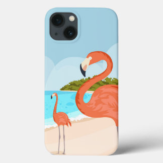 design de capas de iphone rosa flamingo, Aruba