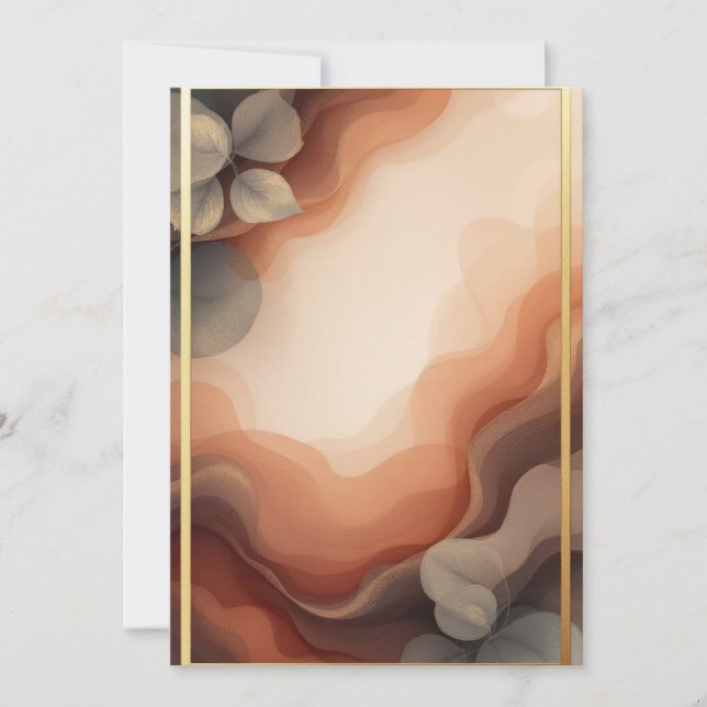 Design de Cartão de Convite PREMIUM (Frente)