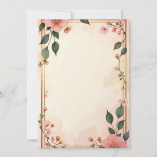 DESIGN de Cartão de Convite PREMIUM