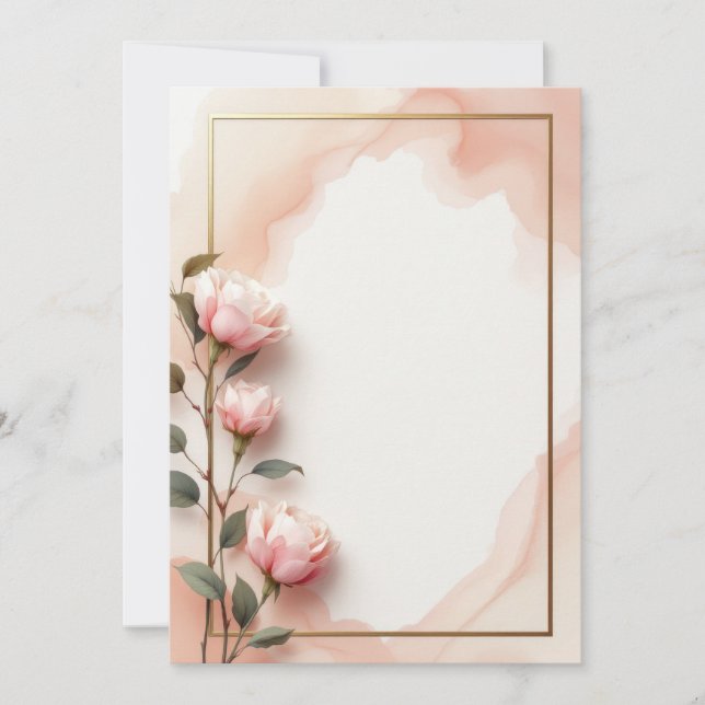 Design de Cartão de Convite PREMIUM (Frente)