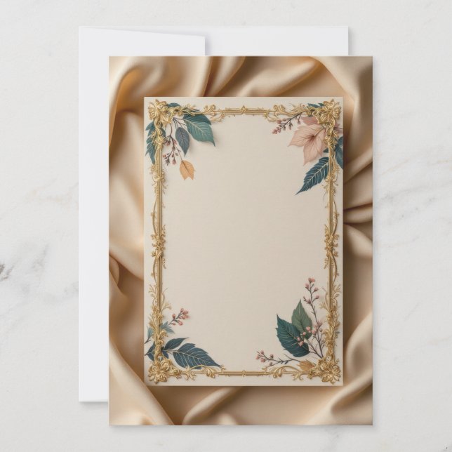 Design de Cartão de Convite PREMIUM (Frente)