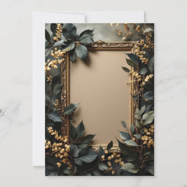 Design de Cartão de Convite PREMIUM (Frente)