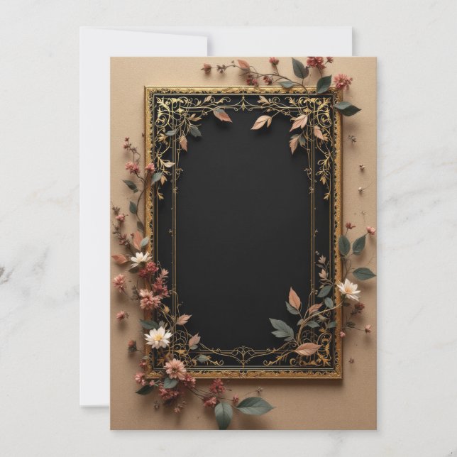 DESIGN de Cartão de Convite PREMIUM (Frente)