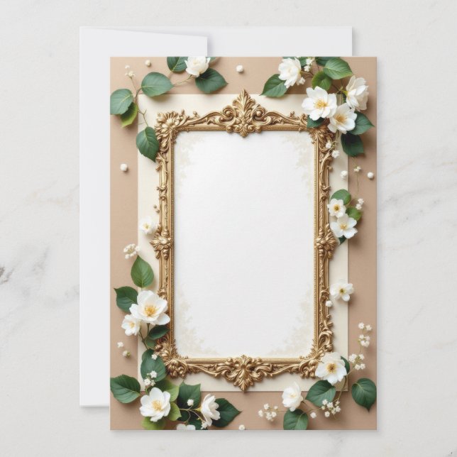 Design de Cartão de Convite PREMIUM (Frente)