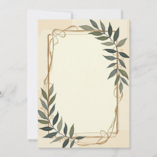 Design de Cartão de Convite PREMIUM