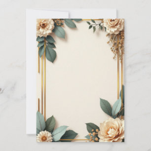 Design de Cartão de Convite PREMIUM