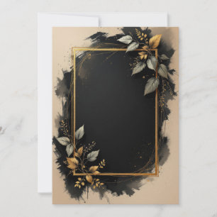 Design de Cartão de Convite PREMIUM