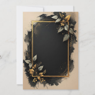 Design de Cartão de Convite PREMIUM