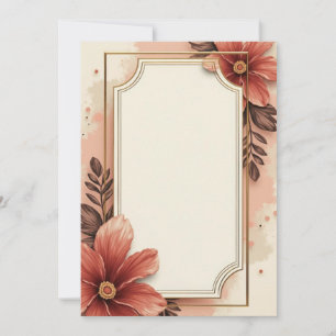 DESIGN de Cartão de Convite PREMIUM