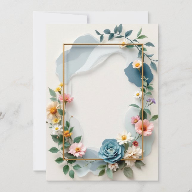 Design de Cartão de Convite PREMIUM (Frente)