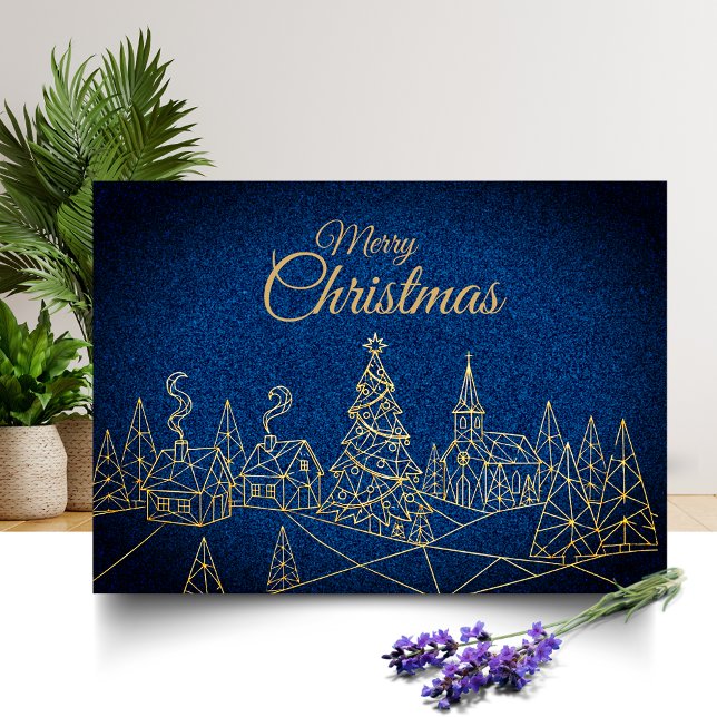 Design de Cartão de Natal Moderno (Criador carregado)