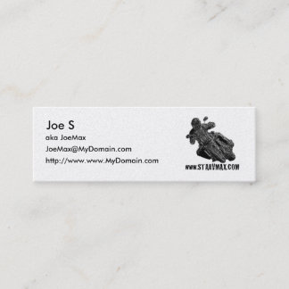 design de cartão de visita do starVmax