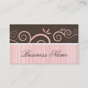 Design de cartão de visita elegante