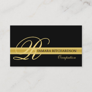 Design de cartão de visita luxuoso elegante