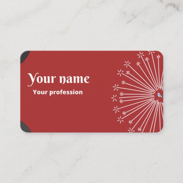 design de cartão de visita mais recente para você (Frente)