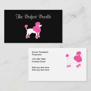 Design de Cartão de Visita para Pet Shop Fashion