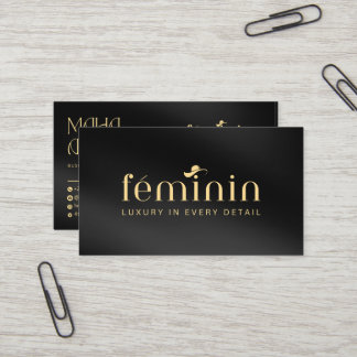 Design de Cartão de visita personalizado elegante