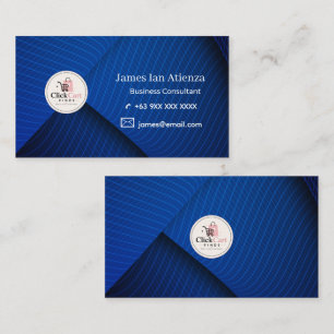 Design de cartão de visita personalizado para CEO