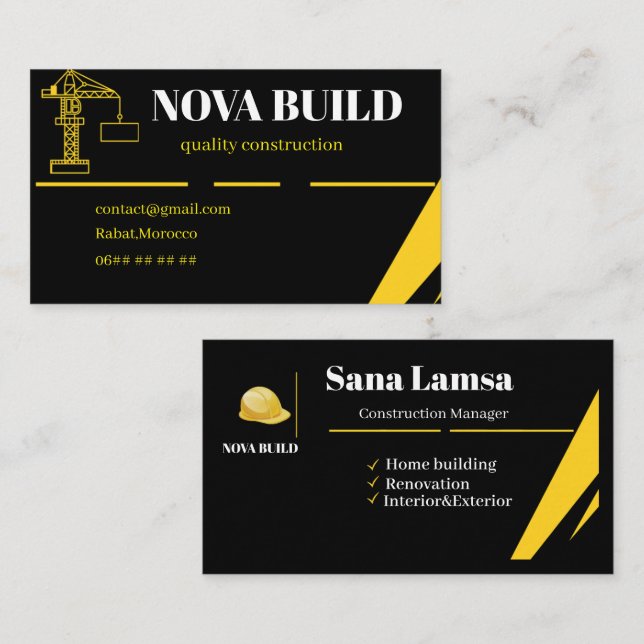 Design de Cartão de Visita Profissional (Frente/Verso)