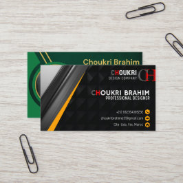 Design de Cartão de visita profissional