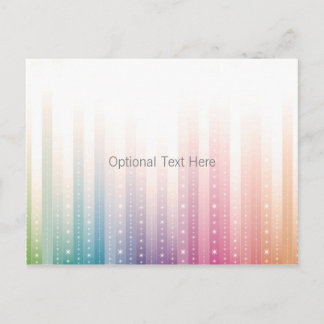 Design de Cartão Postal Sparkles