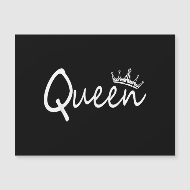 Design de Casal Correspondente Coroa Rainha e Rei  (Frente)
