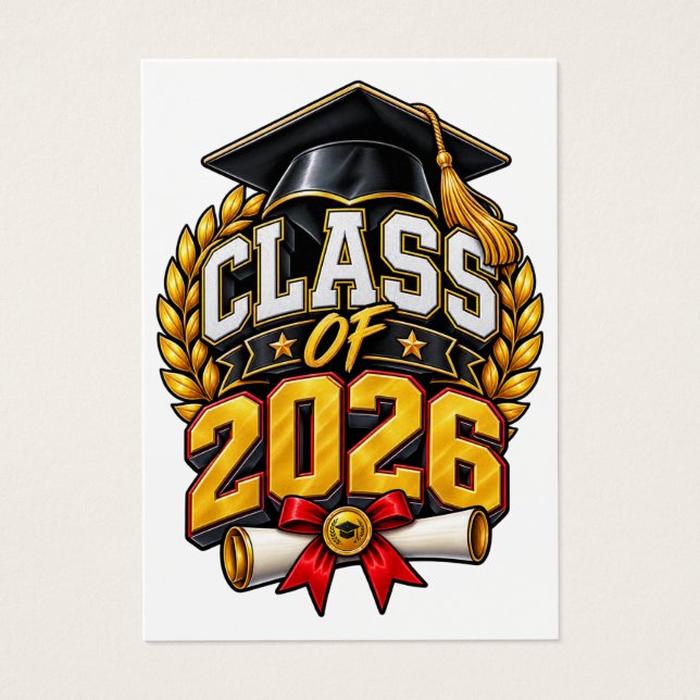 Design de Celebração de Graduação da Turma de 2026 (Frente)
