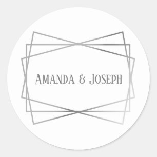 Design de Cinza de Médio de Mod de  - Adesivo de 