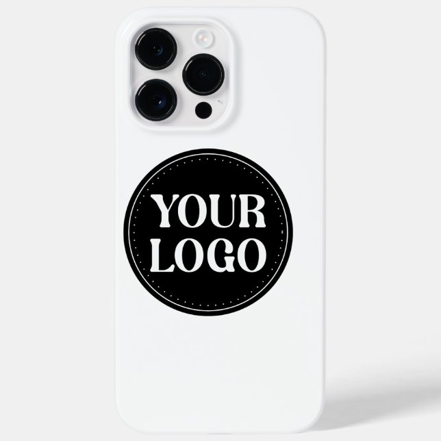 Design de Código QR Preto na moda | Marca elegante (Verso)