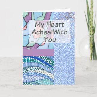 Design de Colagem de Cartão de condolências Cristã