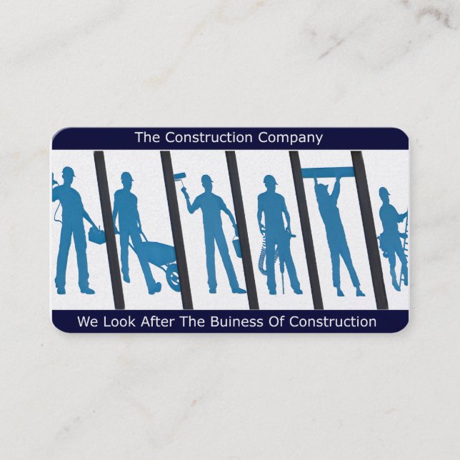 Design de construção para Cartão de visita (Frente)