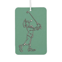 Design de contorno do Golf Player ~ plano de fundo