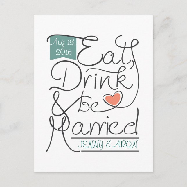 design de convite de casamento (Frente)