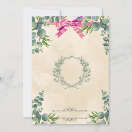 Design de Convite de Casamento Neutro Elegante