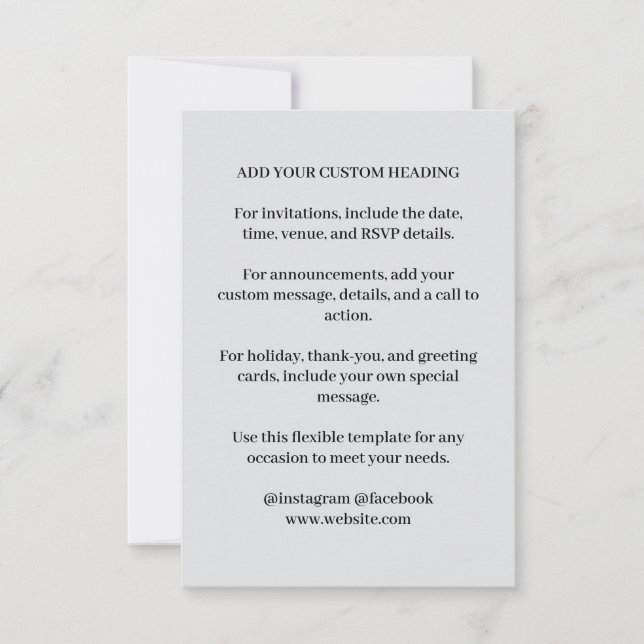Design de Convite de Evento QR Modern Scannable (Frente)