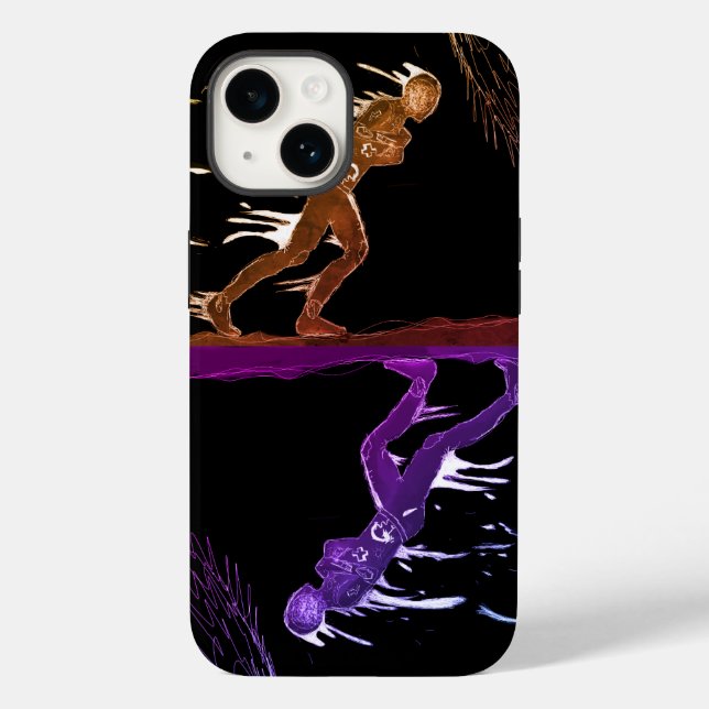 Design de cruzamento de cores (Verso)