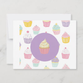 design de cupcakes de aniversário personalizados p