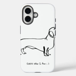 Design de Dachshund Chic Personalizável