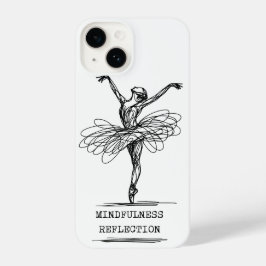 Design de dança da banda minimalista Art Ballerina
