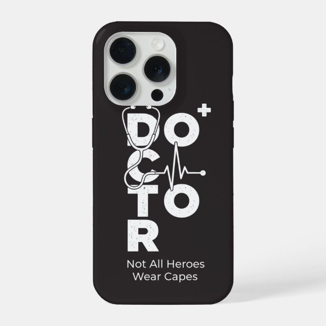 Design de Estetoscópio Médico Vertical Médico (Verso)