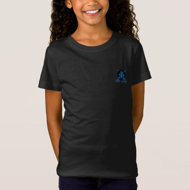 Design DE ESTILO DE ARTE PARA GAROTAS DE T-Shirt (Frente)