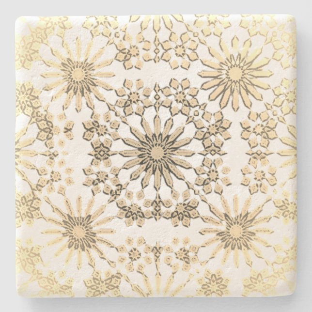 Design de estilo Porta copos de pedra (Frente)