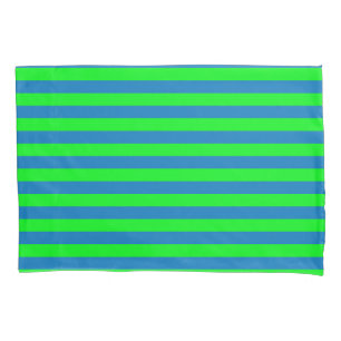 Design de faixas azuis e verdes