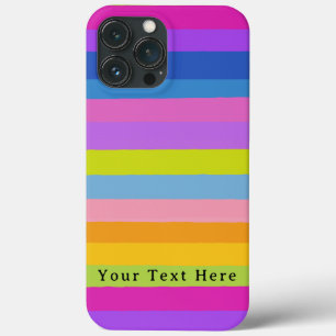 Design de faixas coloridas brilhantes