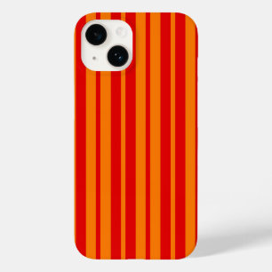 Design de faixas vermelhas e laranja