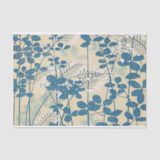 Design de Flor Antiquado - Papel Tecido para Arran